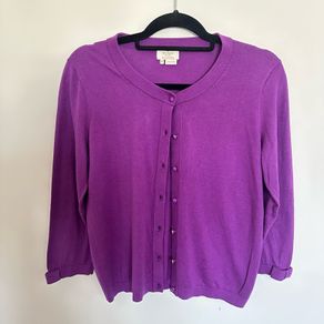 Kate Spade silk cardigan size M