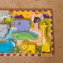 Wooden animal puzzle