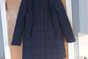 Primark  Navy Padded Coat With Hood.  S. 14.