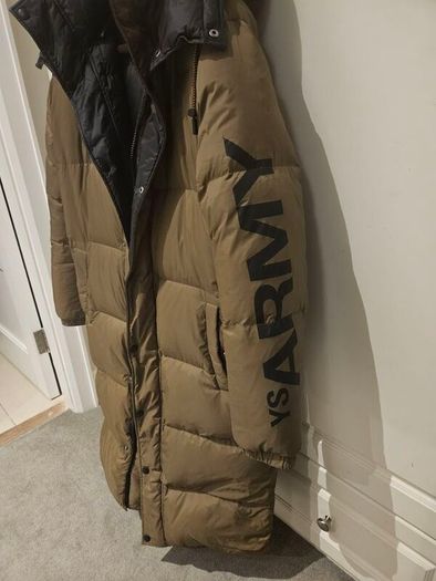 Yves Salomon Mens Designer Coat, S-M, New Condition, Very Warm