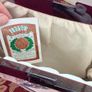 Vintage Linen Clutch Bag Image 3