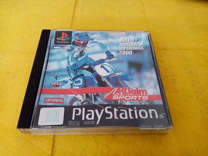Jeremy McGrath Supercross Super cross PlayStation 1 Ps1 Games PlayStation 2 Ps2 Games Original