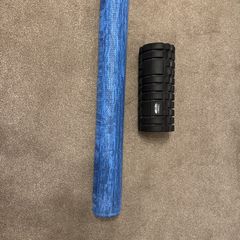 Smooth and textured foam rollers