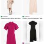 Topshop Origami Drape Neck Midi Dress - pink Image 7