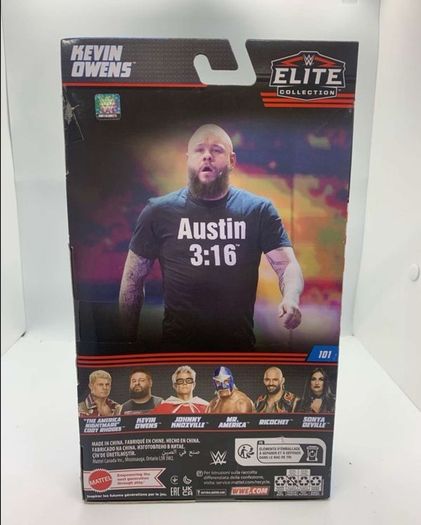 wwe elite series 101 Kevin Owen's action figure