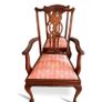 Eight Chippendale Style Dining Chairs Image 2