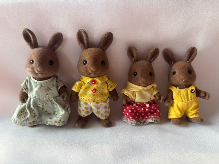 21 Sylvanian Families dolls