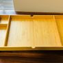 Ikea Elloven Monitor Stand With Bamboo Drawer - Black - 3 Items Available Image 3