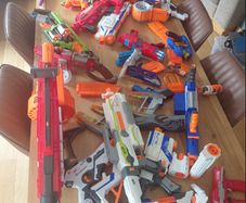 Guns, Guns & More Nerf Guns!!!