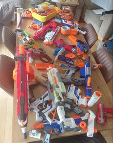 Guns, Guns & More Nerf Guns!!!