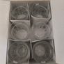 Vintage Luminarc Damier 7 Piece Whisky Decanter Set  Made in France Boxed Image 4