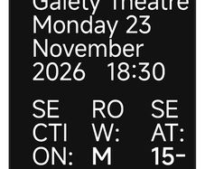 4 Tickets Gaiety Panto