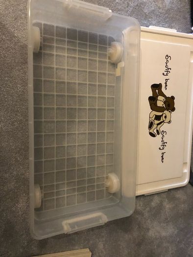 under cot storage box