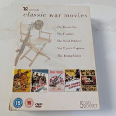 Classic War Movies x 5