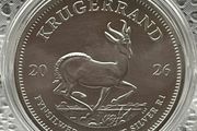1oz Fine 999 Silver Bullion Krugerrand 2026 Coin.