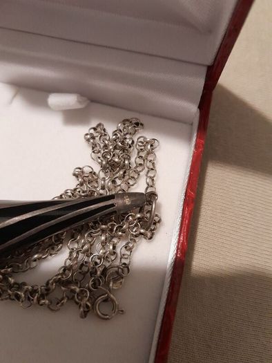 solid silver necklace