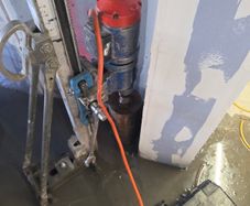 Core diamond drilling