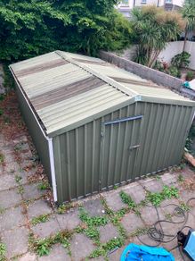 22ft by 14ft Steel Garden Shed