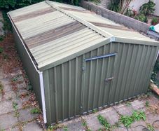 22ft by 14ft Steel Garden Shed