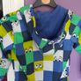 Colourful hoodie 116 cm Image 5