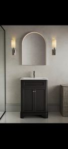 Arch 600x800 and 500x700 chrome finish