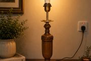 wooden table lamp
