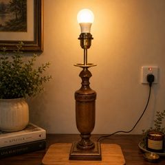 wooden table lamp
