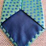 Charvet silk designer tie made in France in good condition with a small crease see last photo FREE STANDARD POSTAGE INCLUDED Image 4