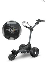 Motocaddy M1DHC Electric golf trolley