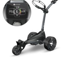 Motocaddy M1DHC Electric golf trolley