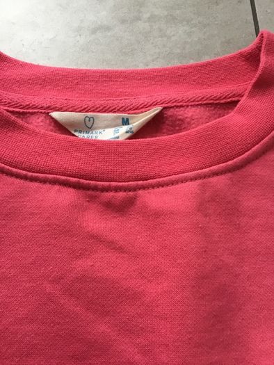 Ladies pink sweatshirt. Size 12
