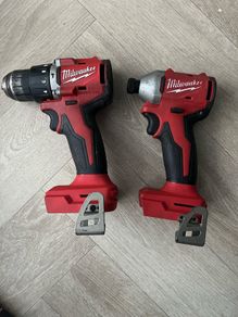 milwaukee impact + combi drill