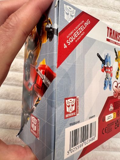 Transformers Squeezelings Squeezy Collectible Character Autobot and Decepticon Please see photos