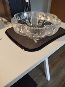 Glass and  Crystal  German crystal bowl