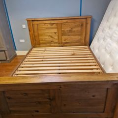 Wooden King Size bed frame