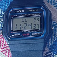 Casio Black F-91W