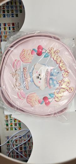 Flower Knows Never's Shop Collection Round Cookie Pink Shoulder Crossbody Bag