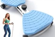 Ab Machine, Waist Twister Exercise Machine &amp; Abdominal Twister Board 380LBS Capacity, 20dB Ultra-Quiet, Non-Slip Home Gym Equipment for Core &amp; Stomach Workout