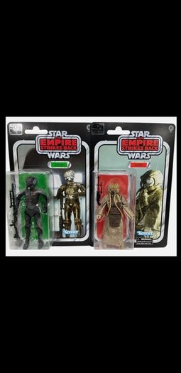Star Wars 2020 Black Series Bounty Hunters 40th Anni 4-Loom & Zuckuss Figure Set