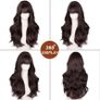 Brand New Long Curly Heat-Resistant Synthetic Wig Women's Natural Look Image 4