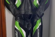 RST TracTech Evo 4 Two Piece Leather Suit Kawasaki Ninja Green (not Alpinestars Furygan Dainese)