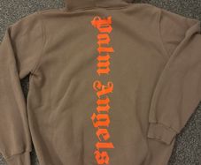 Oversized hoody with Palm Angels writing