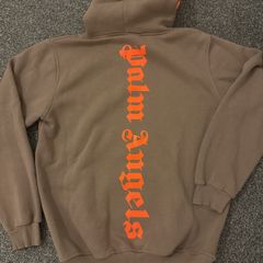 Oversized hoody with Palm Angels writing