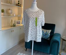 Brand-new Ladies Leopard Print Tee Shirt from Primark