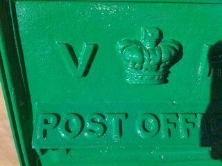 Victorian Postal Wall Box