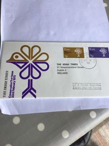 1970 Irish Times First Day Cover - Conservation Year issue