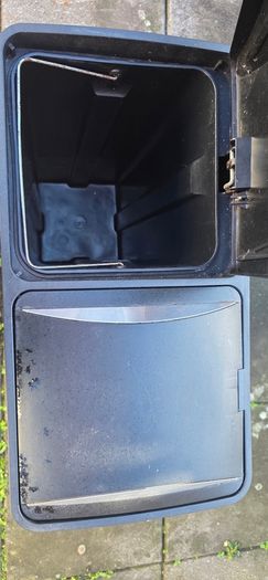2 compatament bins in good condition