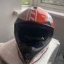wulfsport Off Road Pro MotoCross Helmet. ECE R 2025 Homologated. ACU approved. Double D Ring Strap. Removable washable inner lining and cheek Pads Image 2