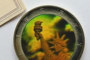 Hologram Statue of Liberty 10 Dollars 2002
