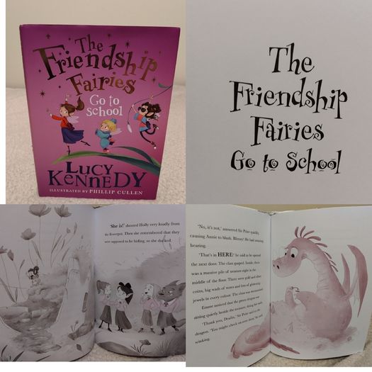 The Friendship Fairies Go To School By Lucy Kennedy, HARDBACK